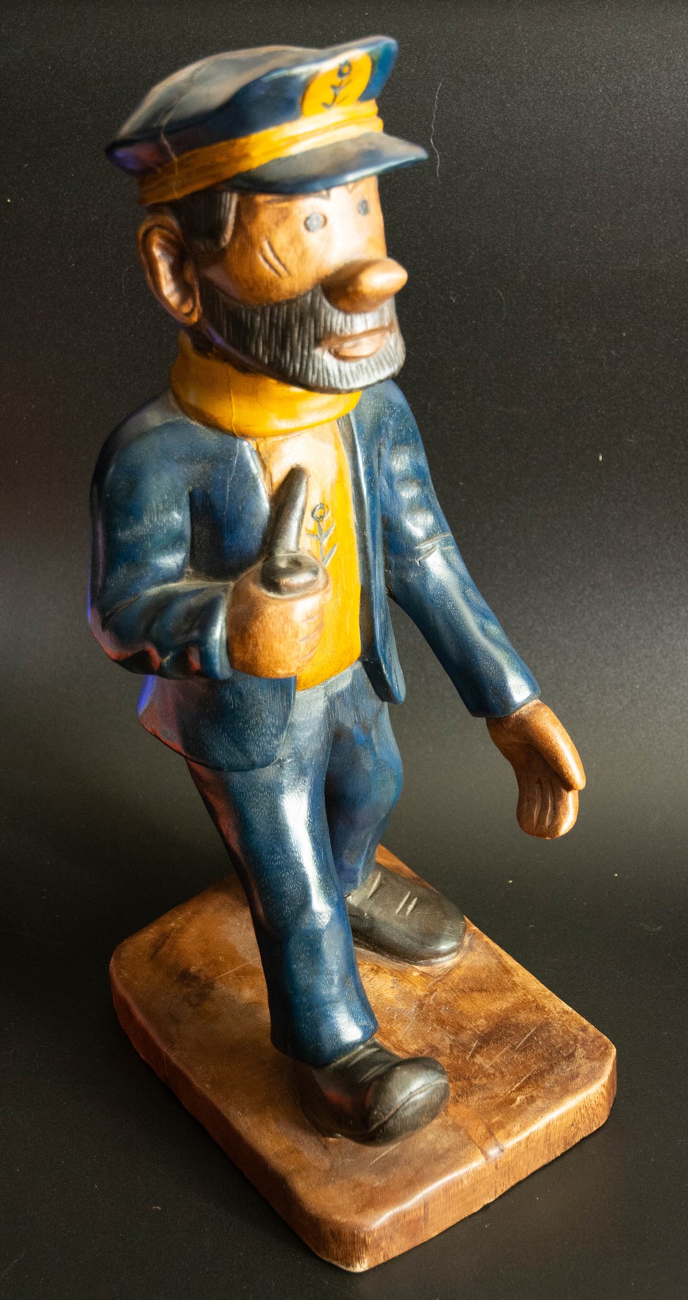 Figurine bois artisanale - Haddock figurines figurine bois artisanale haddock
