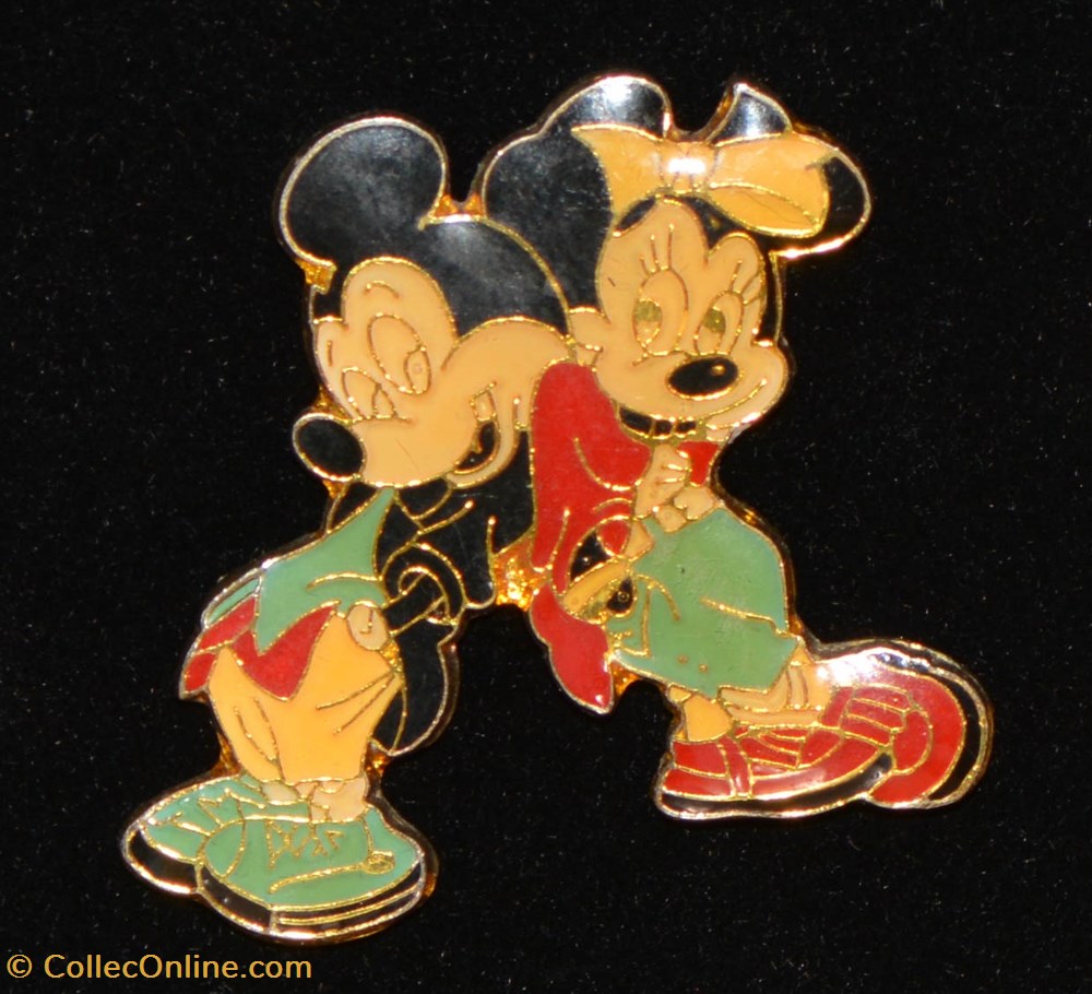 diver pin mickey et minnie 01