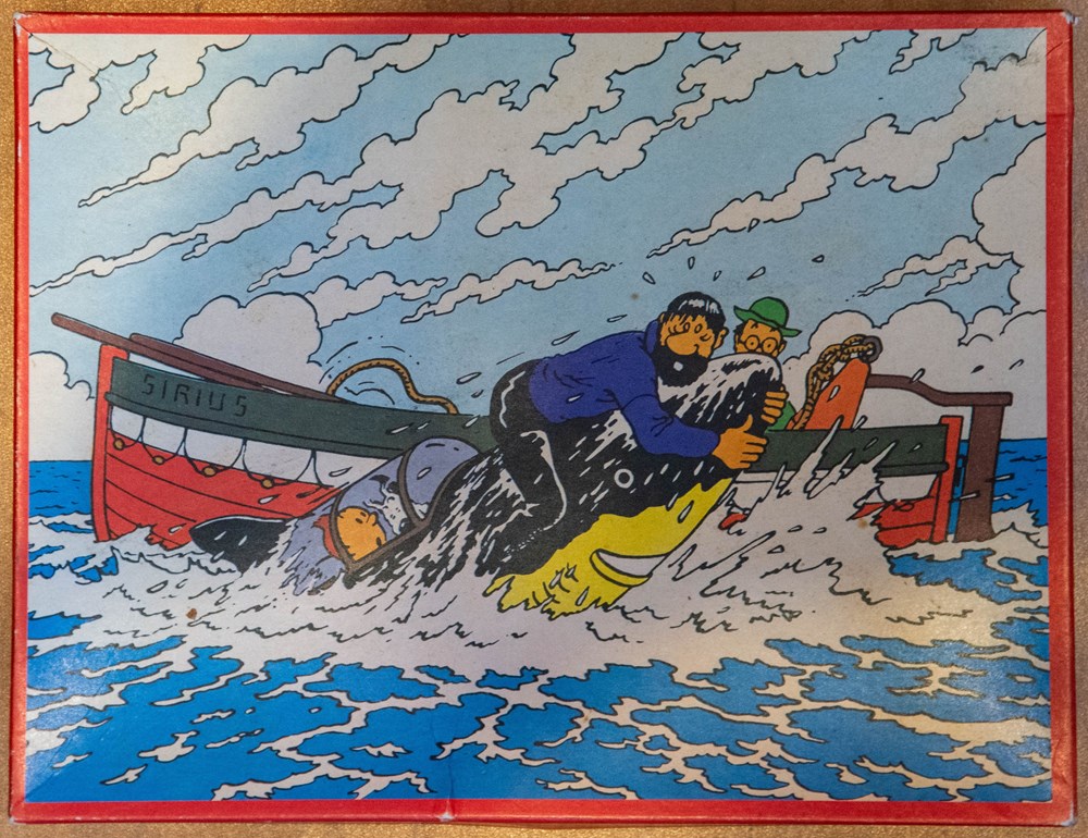 Wavery - 1977 - 63 pièces - Le requin jeux de societe jouets casse tete puzzle wavery 1977 63 pieces le requin