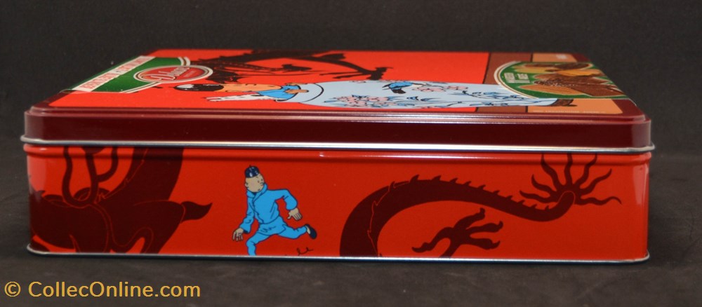 Delacre - 2006 - Version basse - Le Lotus bleu - Tintin potiche 2 diver delacre 2006 version basse le lotus bleu tintin potiche