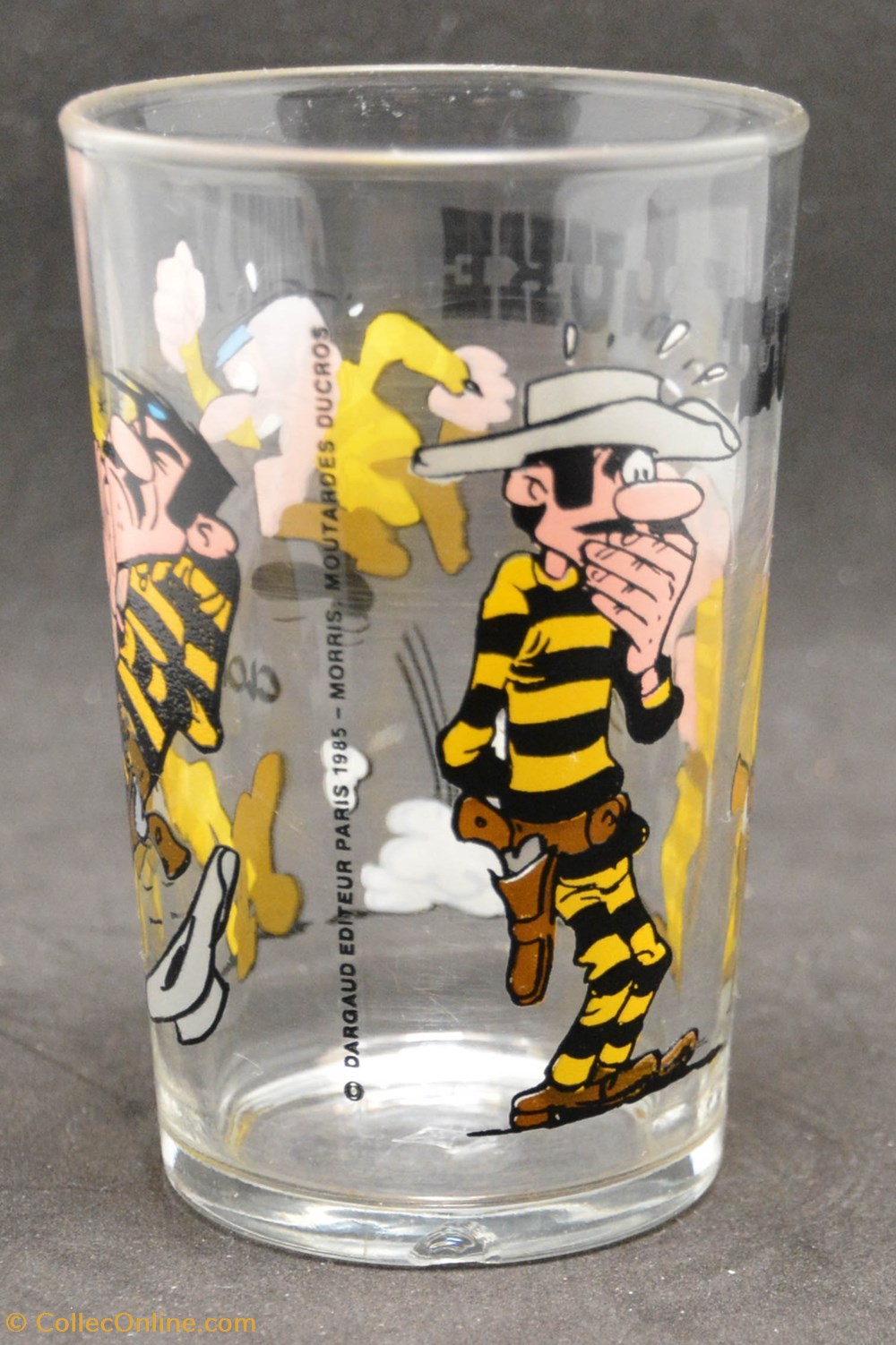 art de la table argenterie lucky luke 1985 ducros les dalton