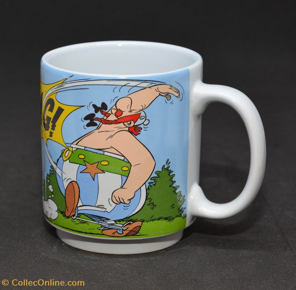 Mug - Parc Astérix - 2011 - Astérix et Obélix art de la table argenterie service the cafe tass mug parc asterix 2011 asterix et obelix