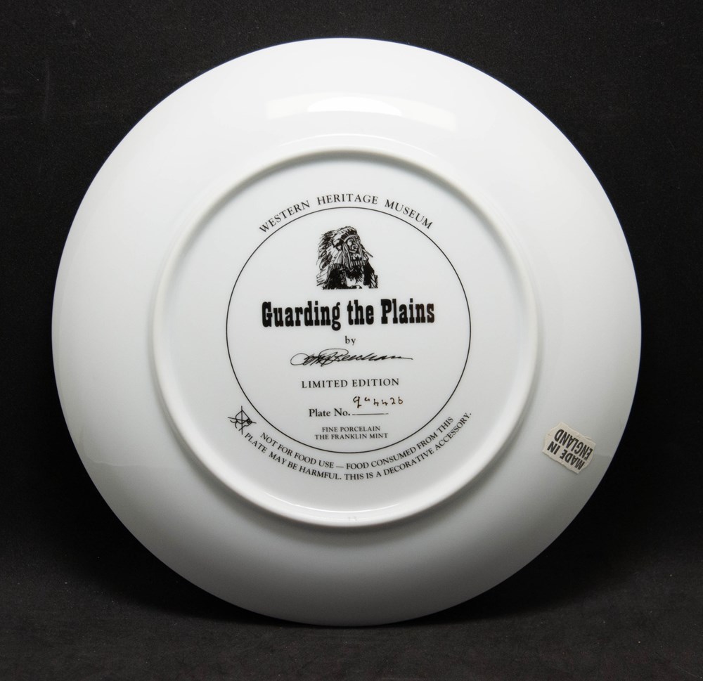 art de table argenterie assiettes plats guarding the plains