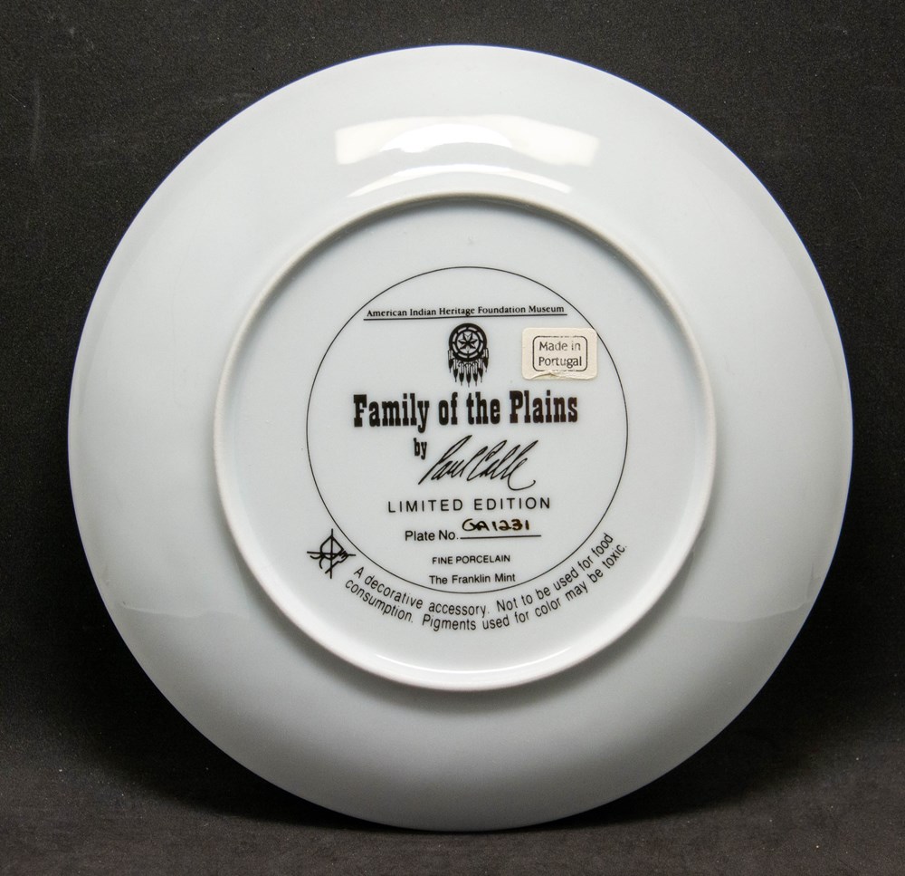 Family of the Plains art de table argenterie assiettes plats family of the plains