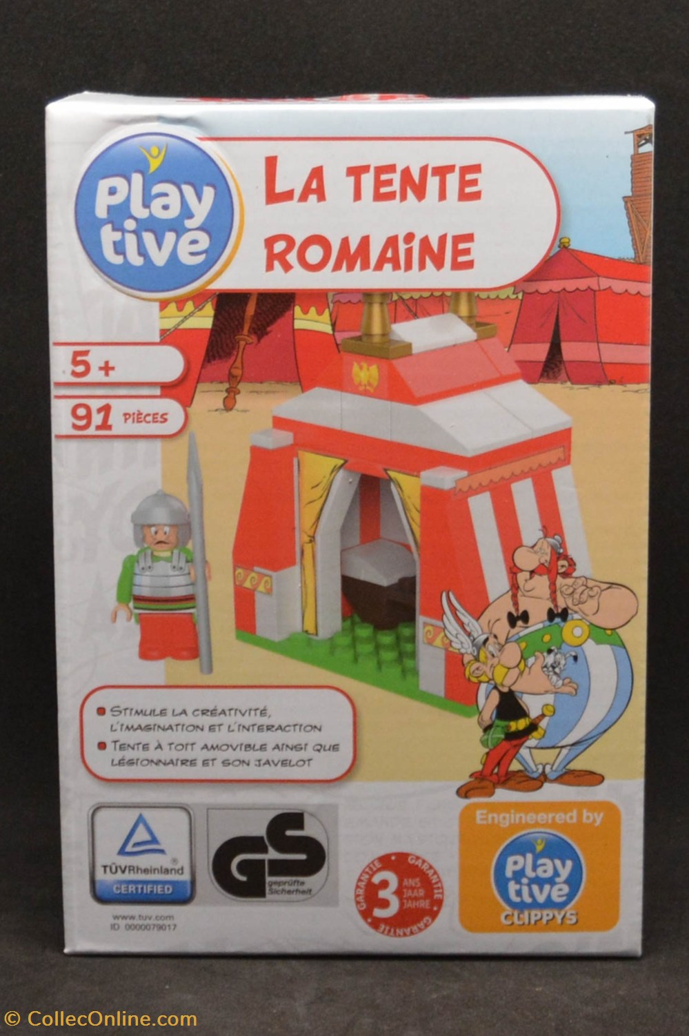 Play Live - Clippys - 2021 - 91 pièces - La tente romaine jeux jouets play live clippys 2021 91 pieces la tente romaine