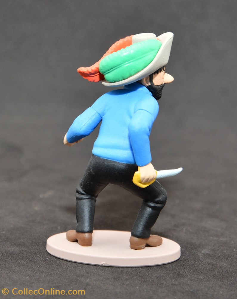 Licorne - Capitaine Haddock - 6cm - ML2011 3 figurines licorne capitaine haddock 6cm ml2011
