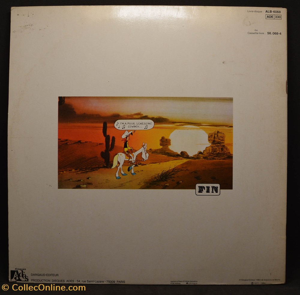 musique instruments disques vinyles vinyl 33 tours 1983 lucky luke daisy town