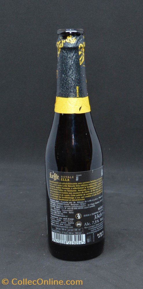 Leffe Royale Ella - Ambrée - BE - 7,5% - 33cl art de table argenterie bistrot alimentation bouteille leffe royale ella ambree be 7 5 33cl