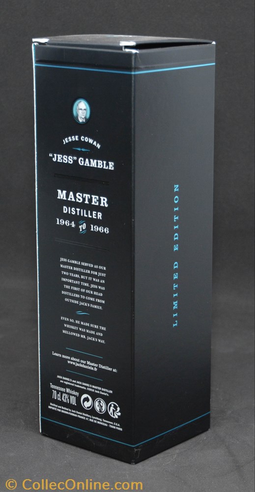 bistrot alimentation bouteille autre jack danies master distiller n 4 box