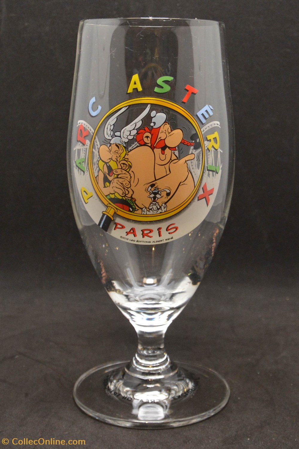 art de la table argenterie verres 2015 parc asterix verre a biere asterix et obelix