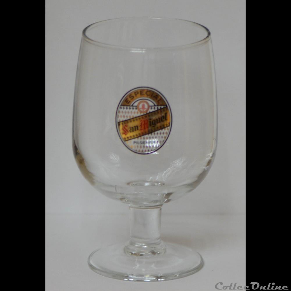 San Miguel bistrot alimentation verre biere san miguel