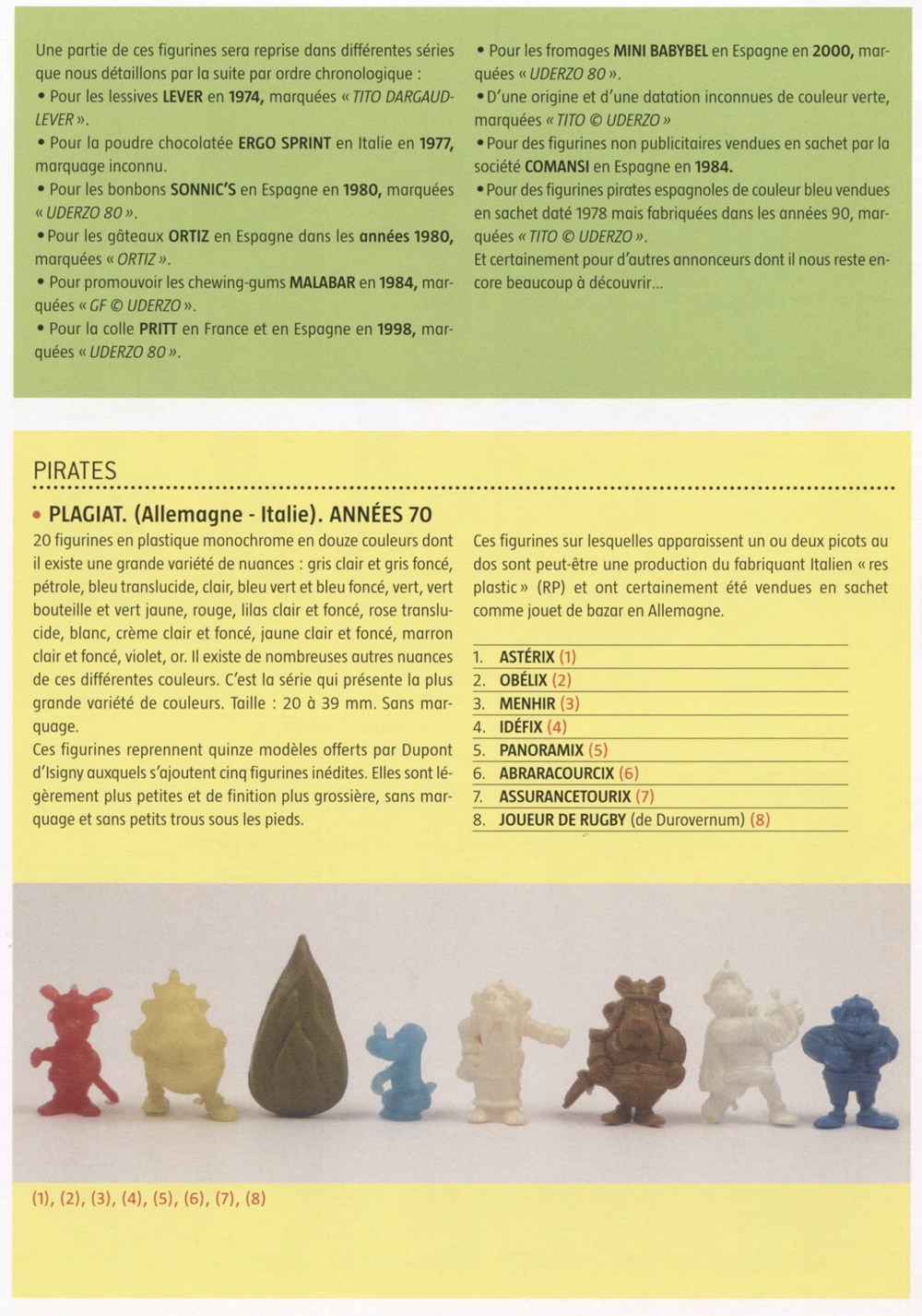 Plagiat (Espagne) - 90 - 001 figurines plagiat espagne 90 001
