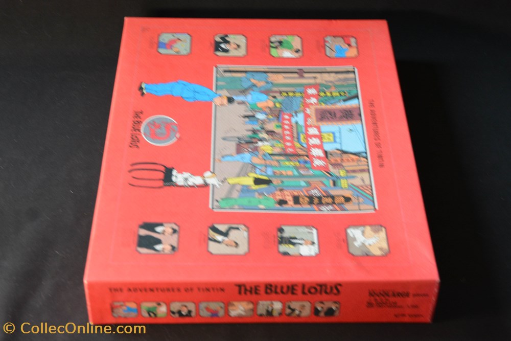 jeux de societe jouets casse tete puzzle artbox japon 1995 1000 pieces the blue lotus