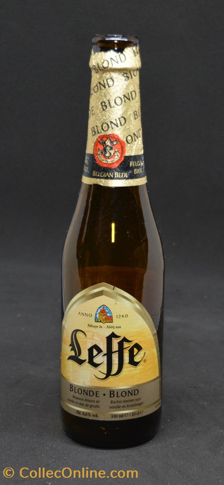 Leffe - Blonde - BE - 6,6% - 33cl art la table argenterie bistrot alimentation bouteille leffe blonde be 6 6 33cl