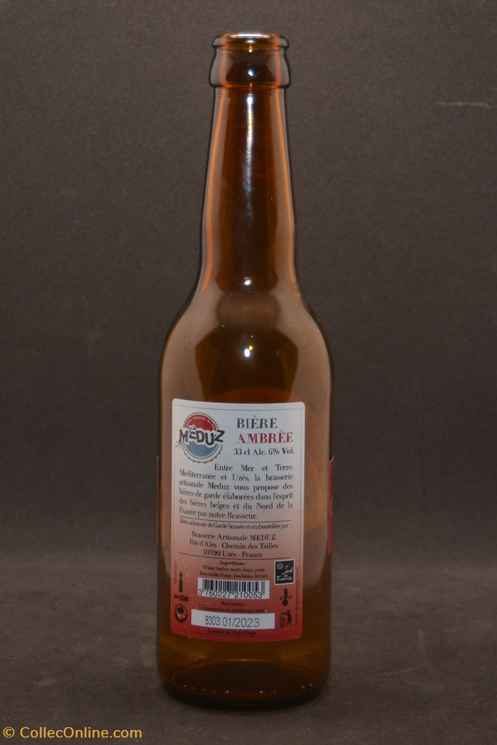 Méduz - Ambrée - FR - 6% - 33cl art de la table argenterie bistrot alimentation bouteilles meduz ambree fr 6 33cl