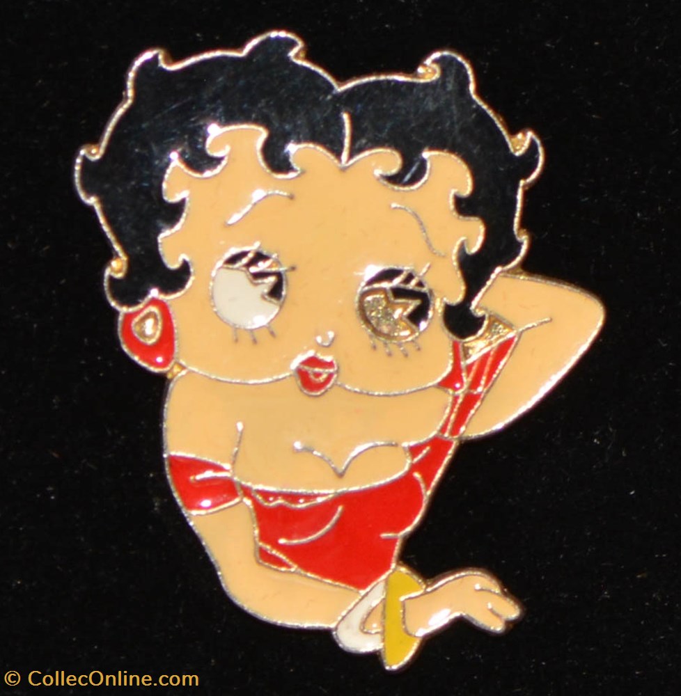 Betty Boop - 02 diver pin betty boop 02