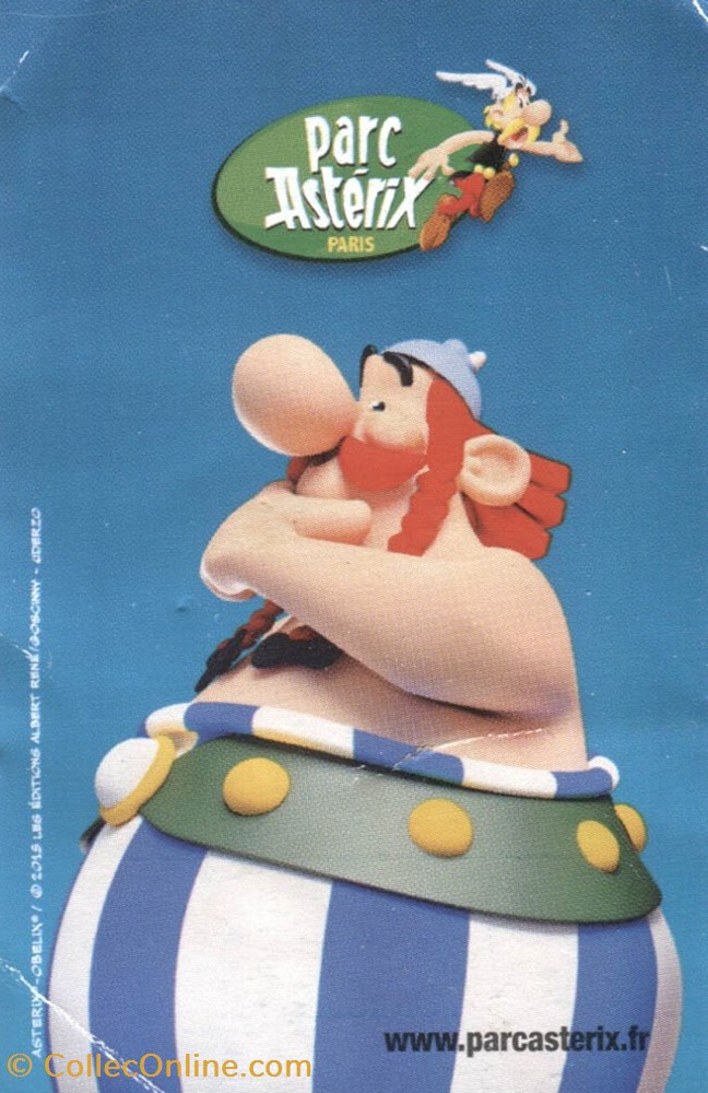 Brochure - Parc Astérix - 2020 - Billet - Catacombes Obélix vieux papier publicite brochure parc asterix 2020 billet catacombes obelix