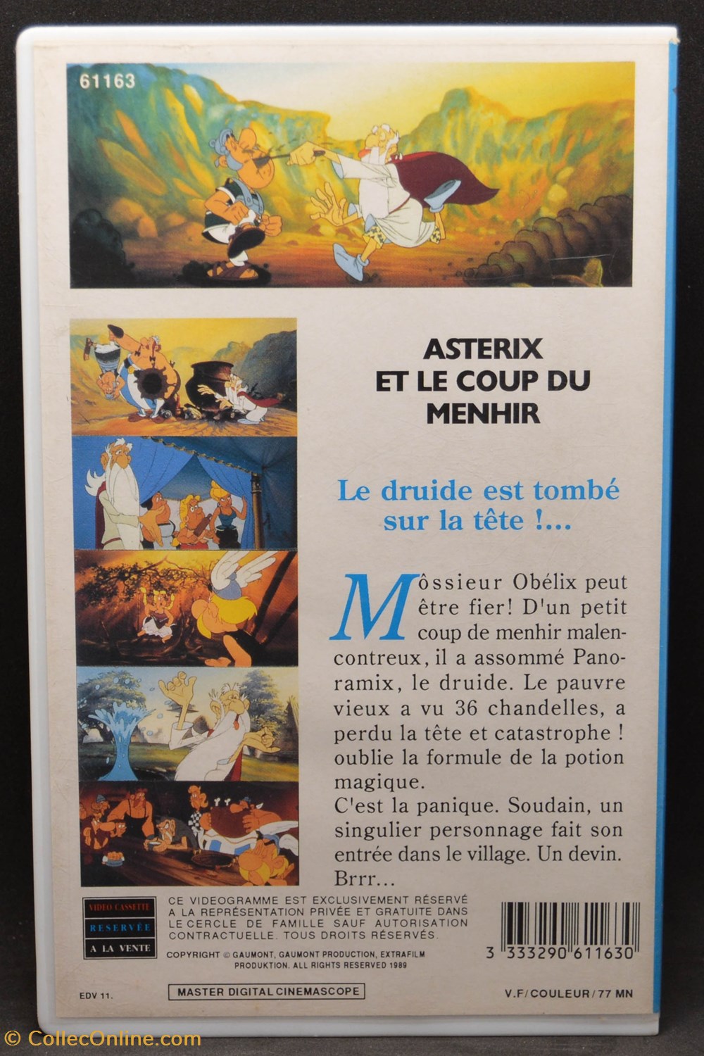 divers film dvd blu ray vhs gaumont asterix et le coup du menhir