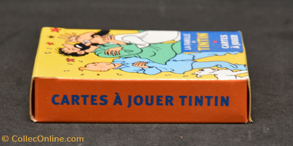jeux jouet cartes a jouer moulinsart 2004 la famille de tintin