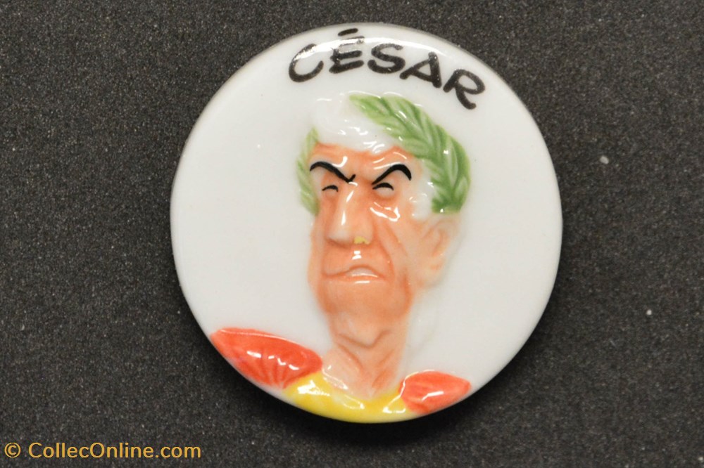 2002 - Série "Médaillon" - César divers feves 2002 serie medaillon cesar