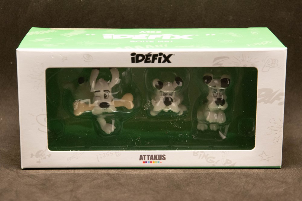 figurines bande dessinee attakus mes idefix boite n 1
