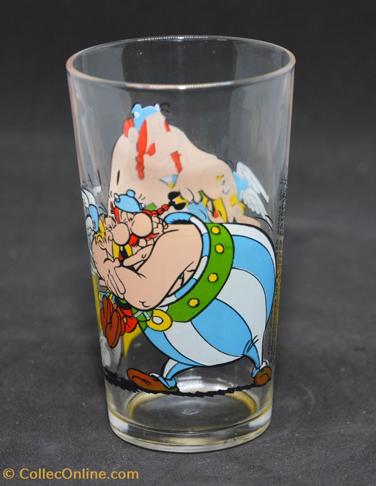 Série 033 - 2000 - Amora - n°1 - Astérix et Obélix - Grand 3 art de la table argenterie verres serie 033 2000 amora n 1 asterix et obelix grand