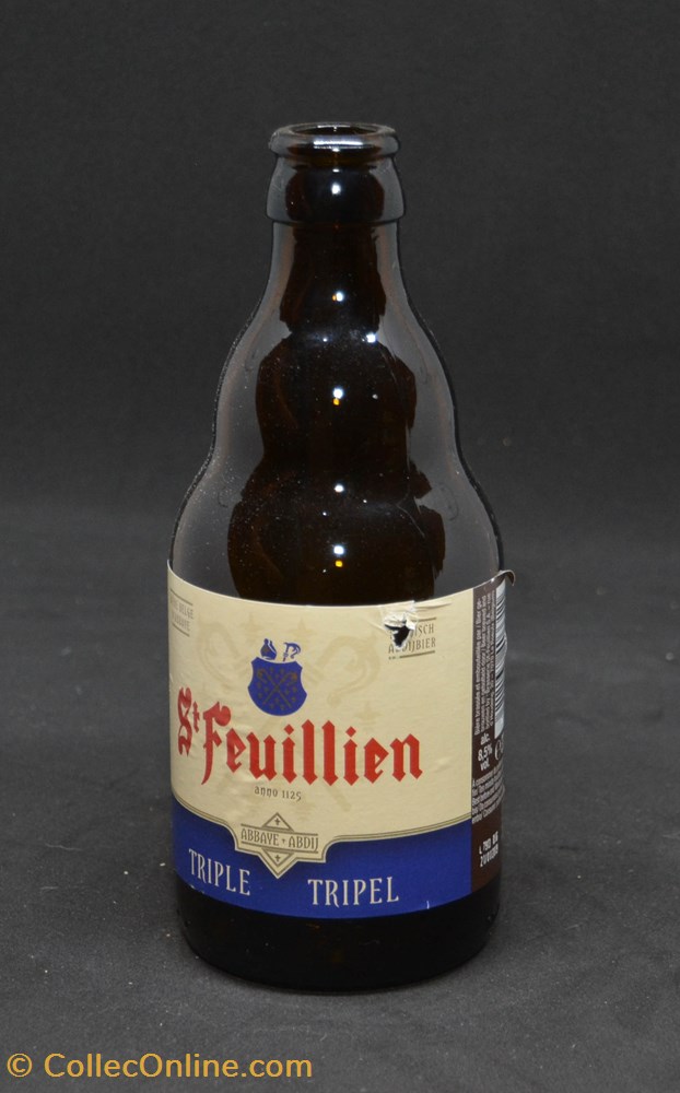 St Feuillien - Triple - BE - 8,5% - 33cl art de la table argenterie bistrot alimentation bouteille st feuillien triple be 8 5 33cl
