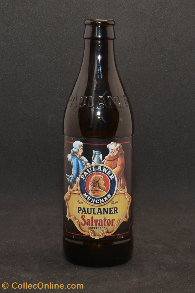 Paulaner - Brune - DE - 7.5% - 33cl art table argenterie bistrot alimentation bouteille paulaner brune de 7 5 33cl