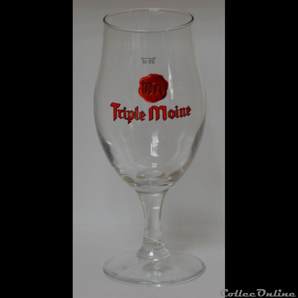 Triple moine bistrot alimentation verre biere triple moine