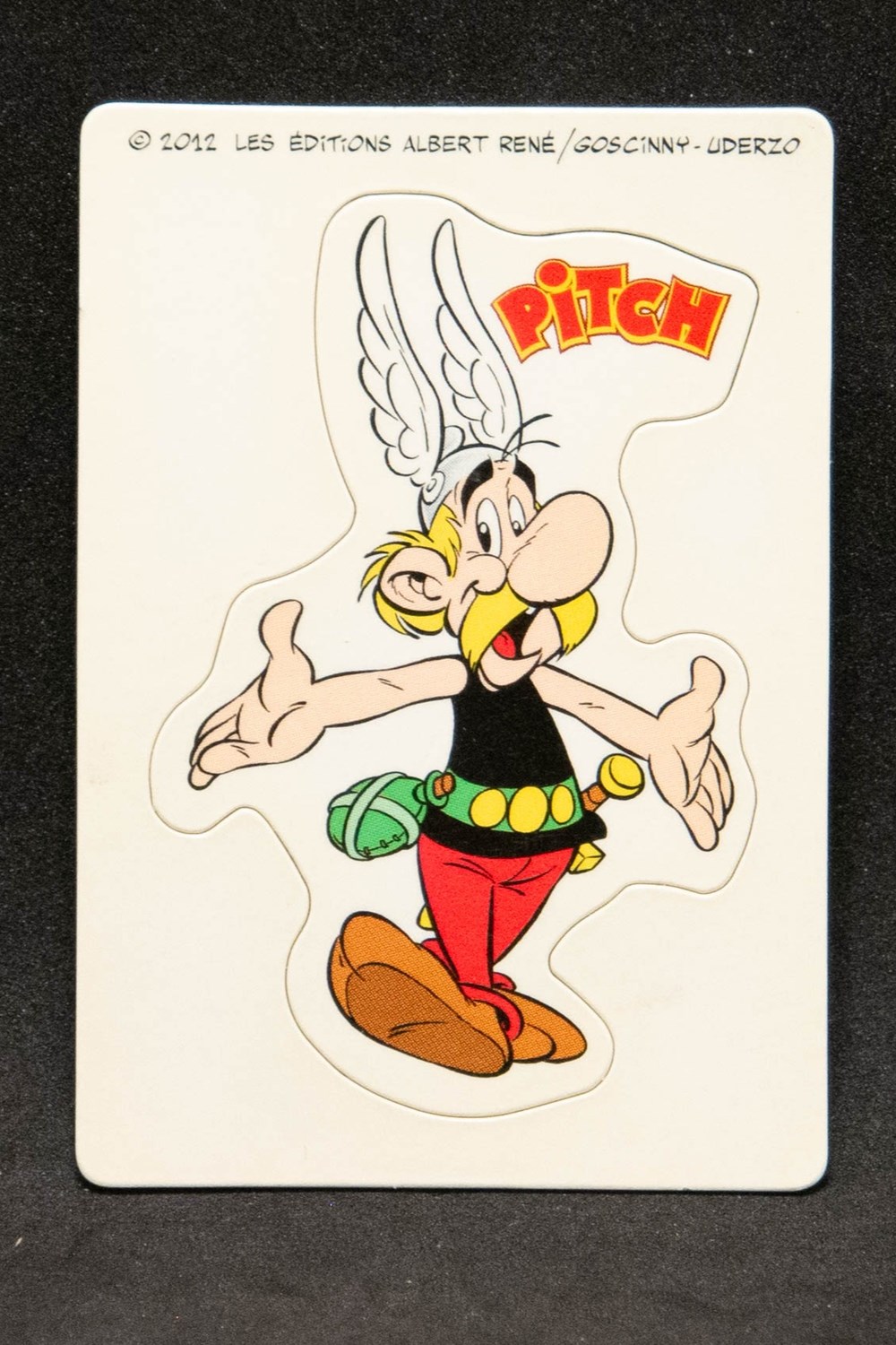 Pitch - 2012 - Astérix divers decorations magnets autocollants pitch 2012 asterix