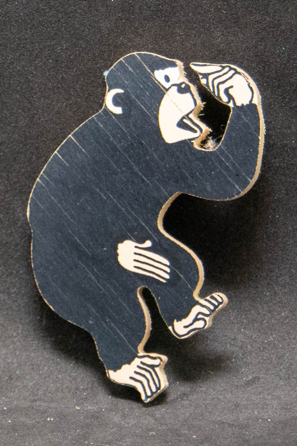 Magnet - 1990 - Série Palmiers - Singe divers decorations magnets autocollants magnet 1990 serie palmiers singe