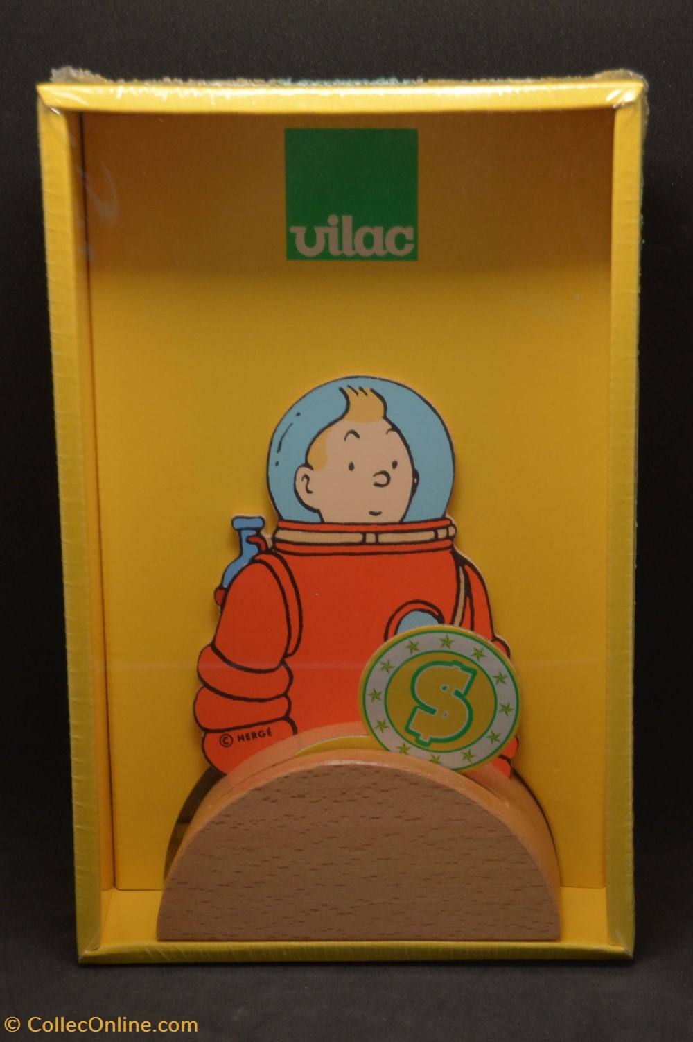 divers tirelire 1994 tintin cosmonaute