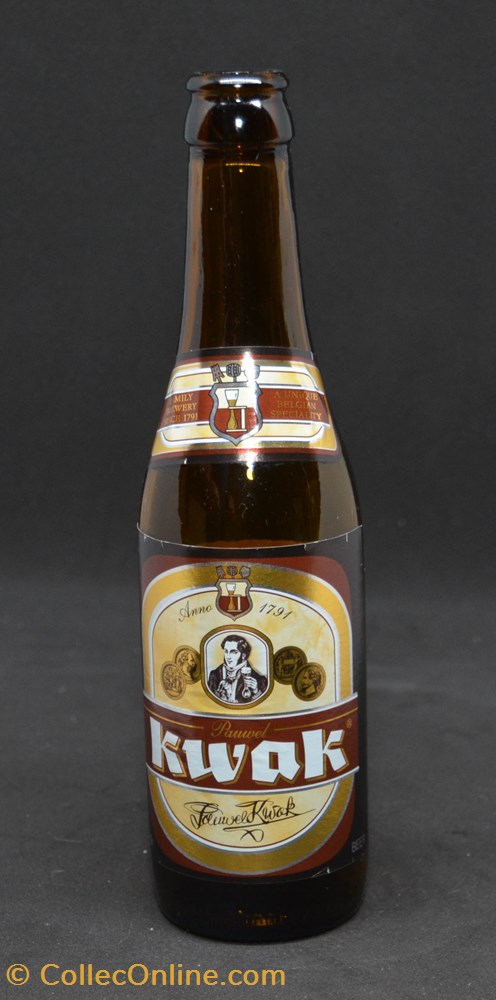 art la table argenterie bistrot alimentation bouteille kwak blonde be 8 4 33cl