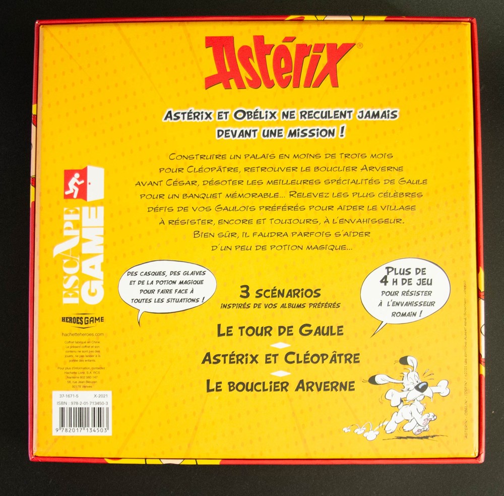 jeux de societe jouets herpes game 2021 escape game asterix