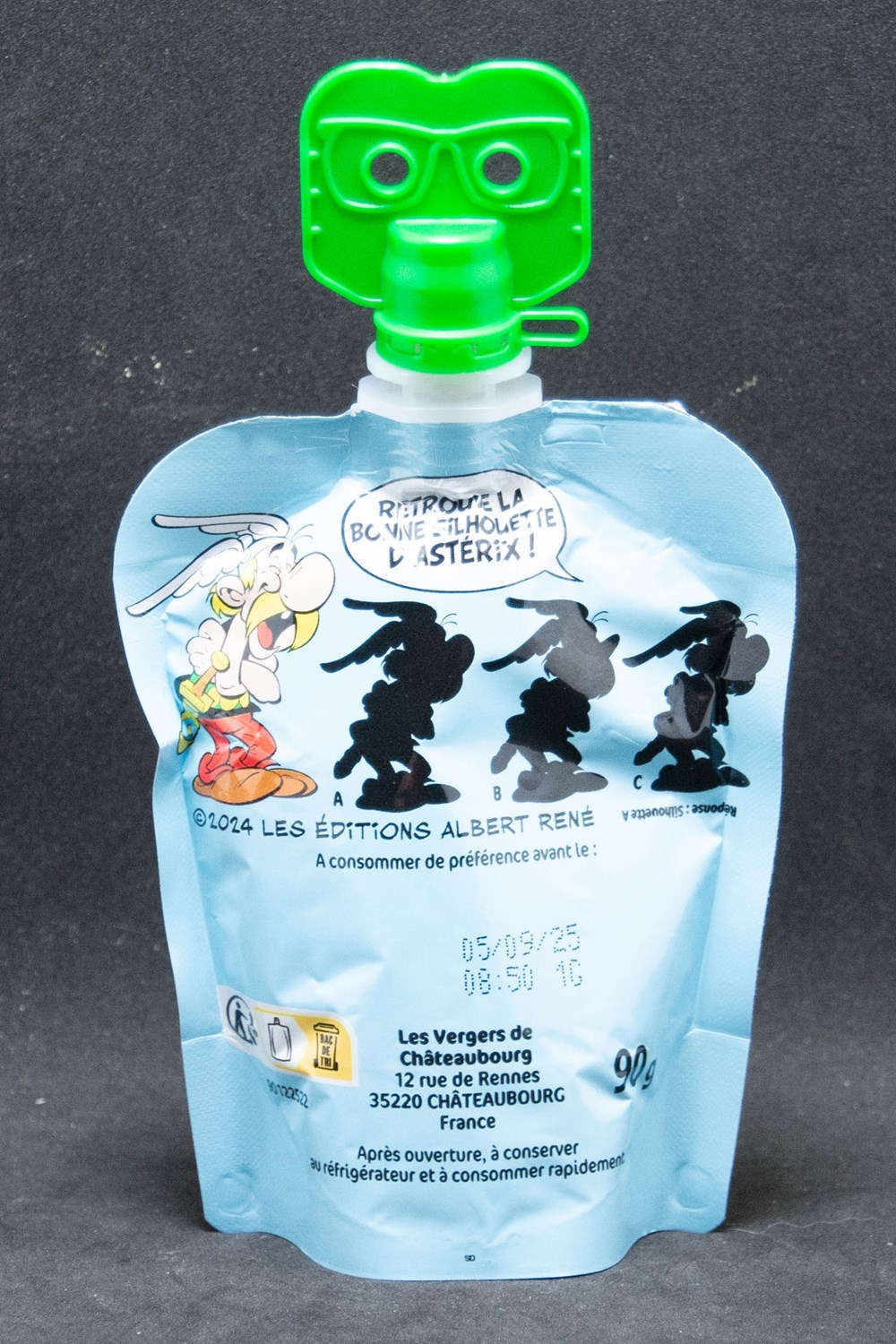 Compote - 2024 - Pomme-Banane - 1 - Astérix art de la table argenterie bistrot alimentation compote 2024 pomme banane 1 asterix