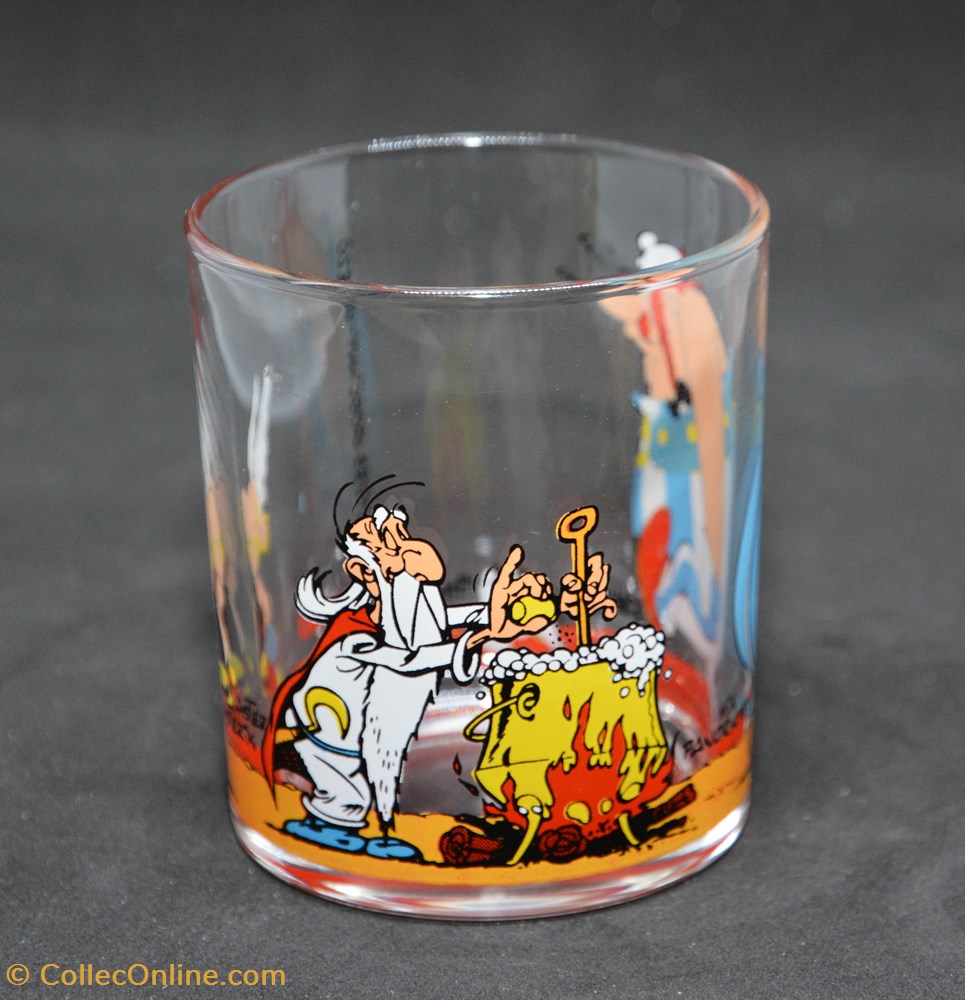 art de table argenterie verre 1995 nutella asterix obelix et panoramix