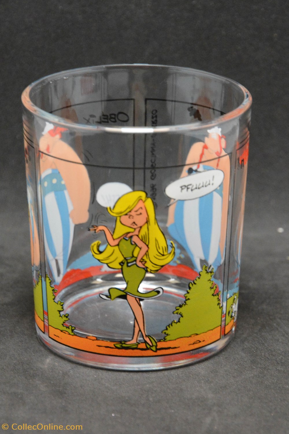 art table argenterie verres 1996 nutella obelix idefix et secotine