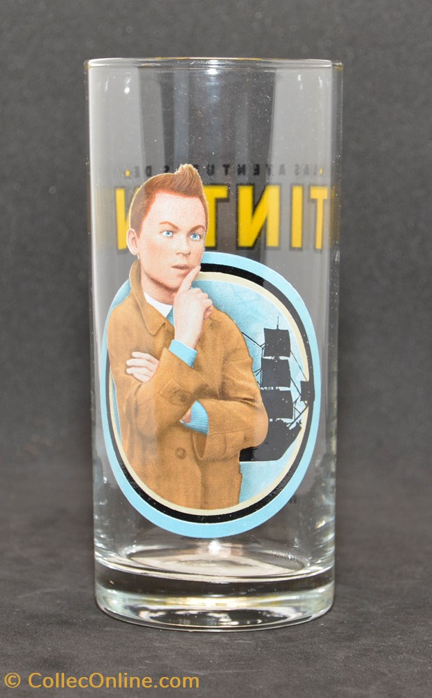 Las aventuras de Tintin - 2011 - Tintin art table argenterie verre las aventuras de tintin 2011 tintin