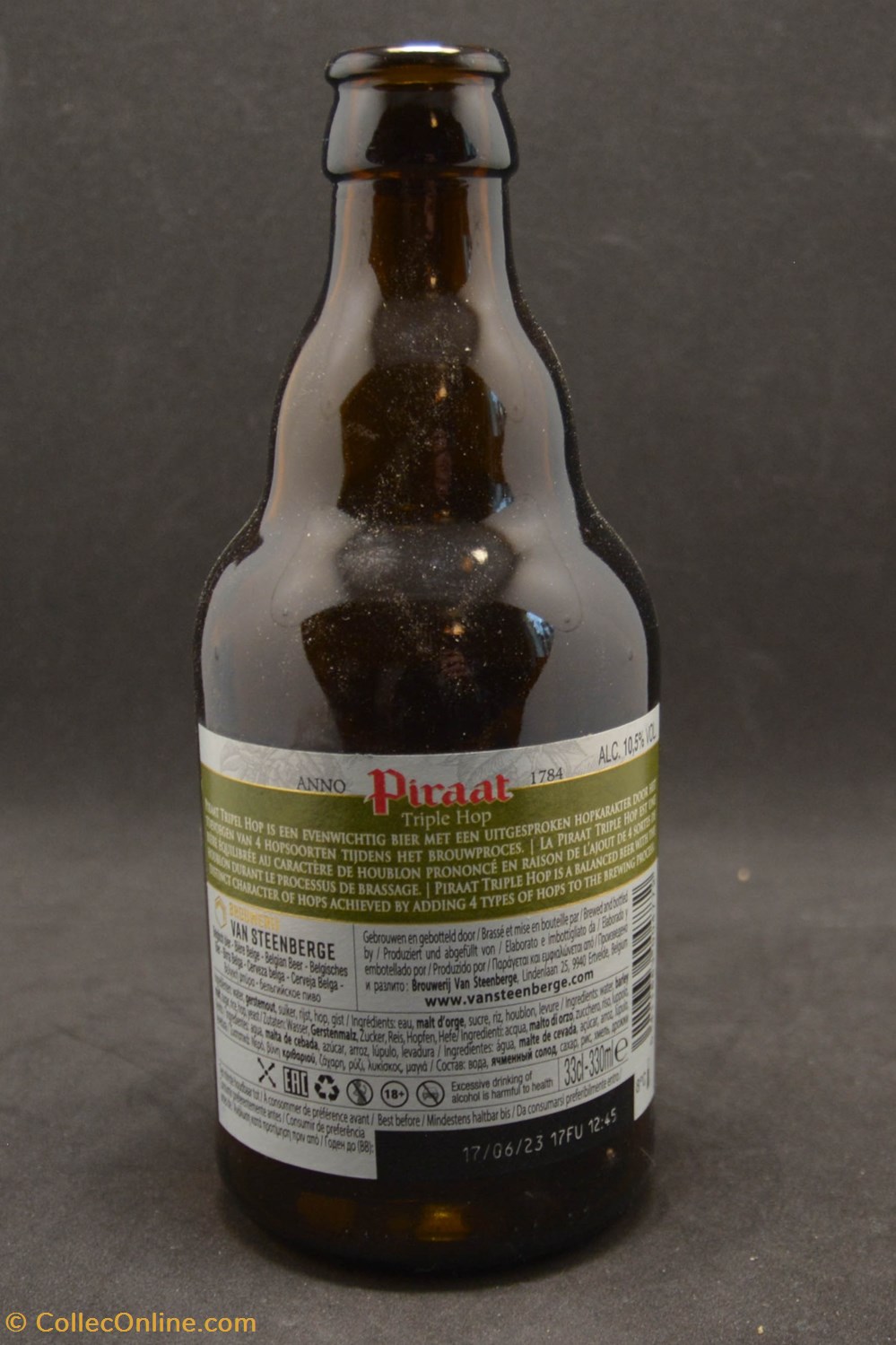Piraat - Triple - BE - 10,5% - 33cl art de la table argenterie bistrot alimentation bouteilles piraat triple be 10 5 33cl