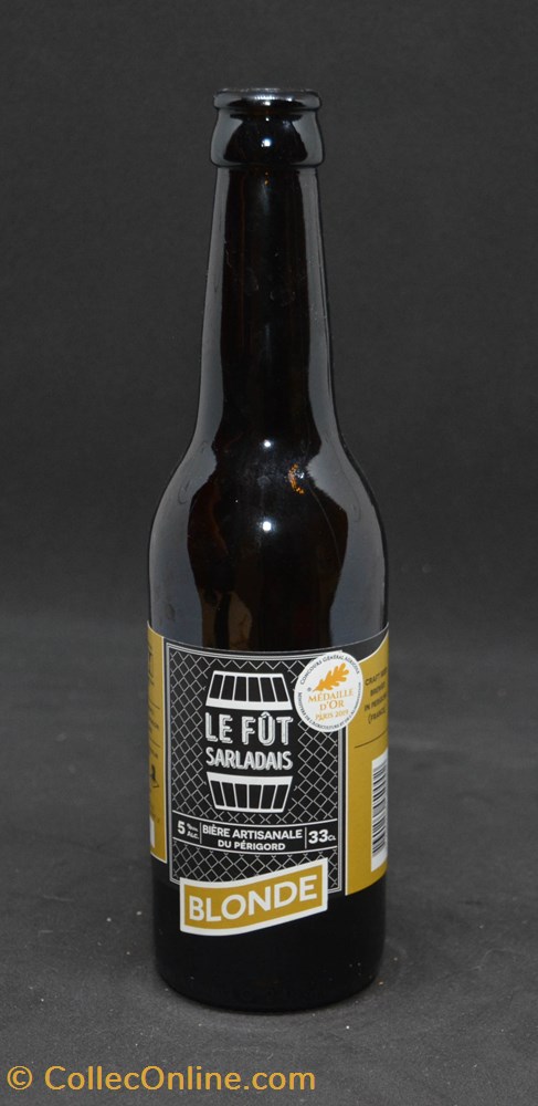 Le fût sarladais - Blonde - FR - 5% - 33cl art table argenterie bistrot alimentation bouteille le fut sarladais blonde fr 5 33cl
