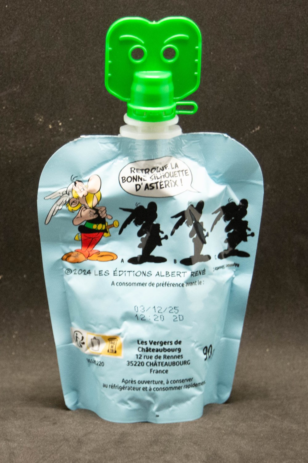 Compote - 2024 - Pomme - 1 - Astérix art de la table argenterie bistrot alimentation compote 2024 pomme 1 asterix