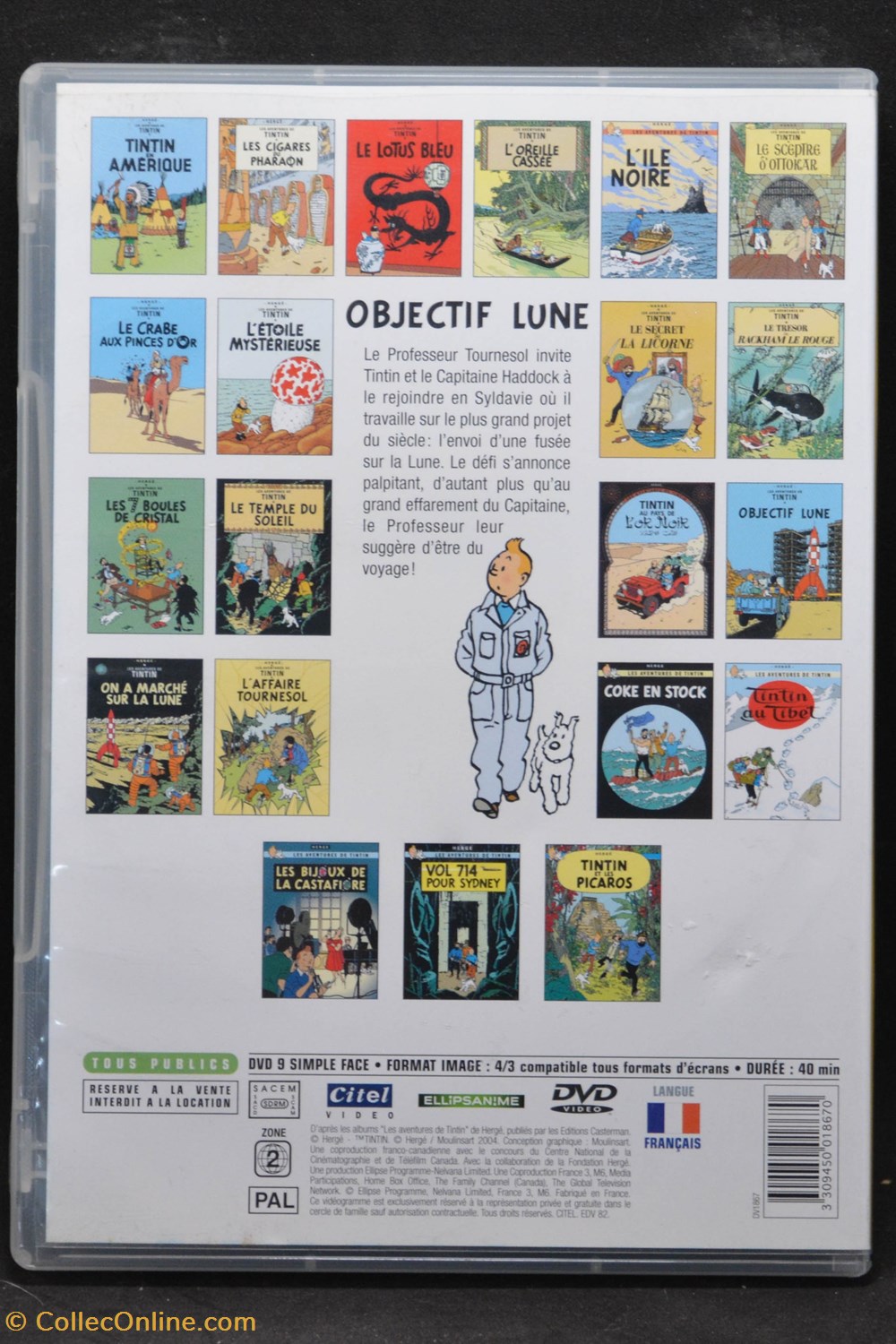 DVD - 2004 - Citel - Objectif Lune divers film blu ray dvd 2004 citel objectif lune