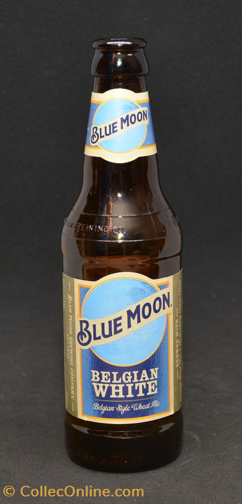 Blue Moon - Blanche - BE - 5,4% - 33cl art de table argenterie bistrot alimentation bouteille blue moon blanche be 5 4 33cl