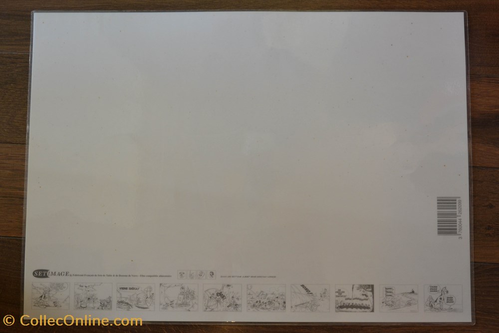 divers set de table setimage 2001 idefix face aux romains