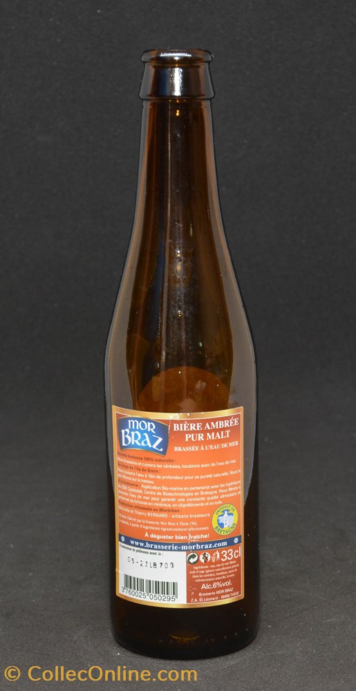 Mor Braz - Ambrée - FR - 6% - 33cl art de la table argenterie bistrot alimentation bouteille mor braz ambree fr 6 33cl