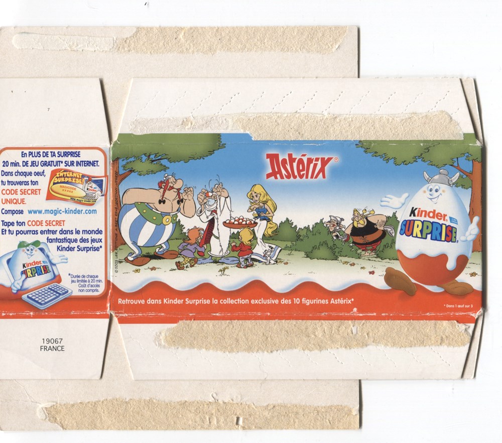 Série 03 - Astérix et les romains - 2003 - Boîte figurines serie 03 asterix et les romains 2003 boite