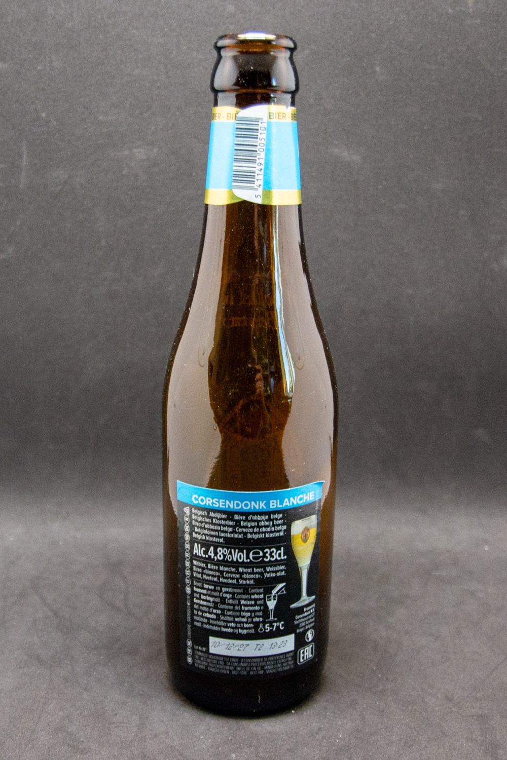 Corsendonk - Blanche - BE - 4,8 % - 33cl art de table argenterie bistrot alimentation bouteilles corsendonk blanche be 4 8 33cl