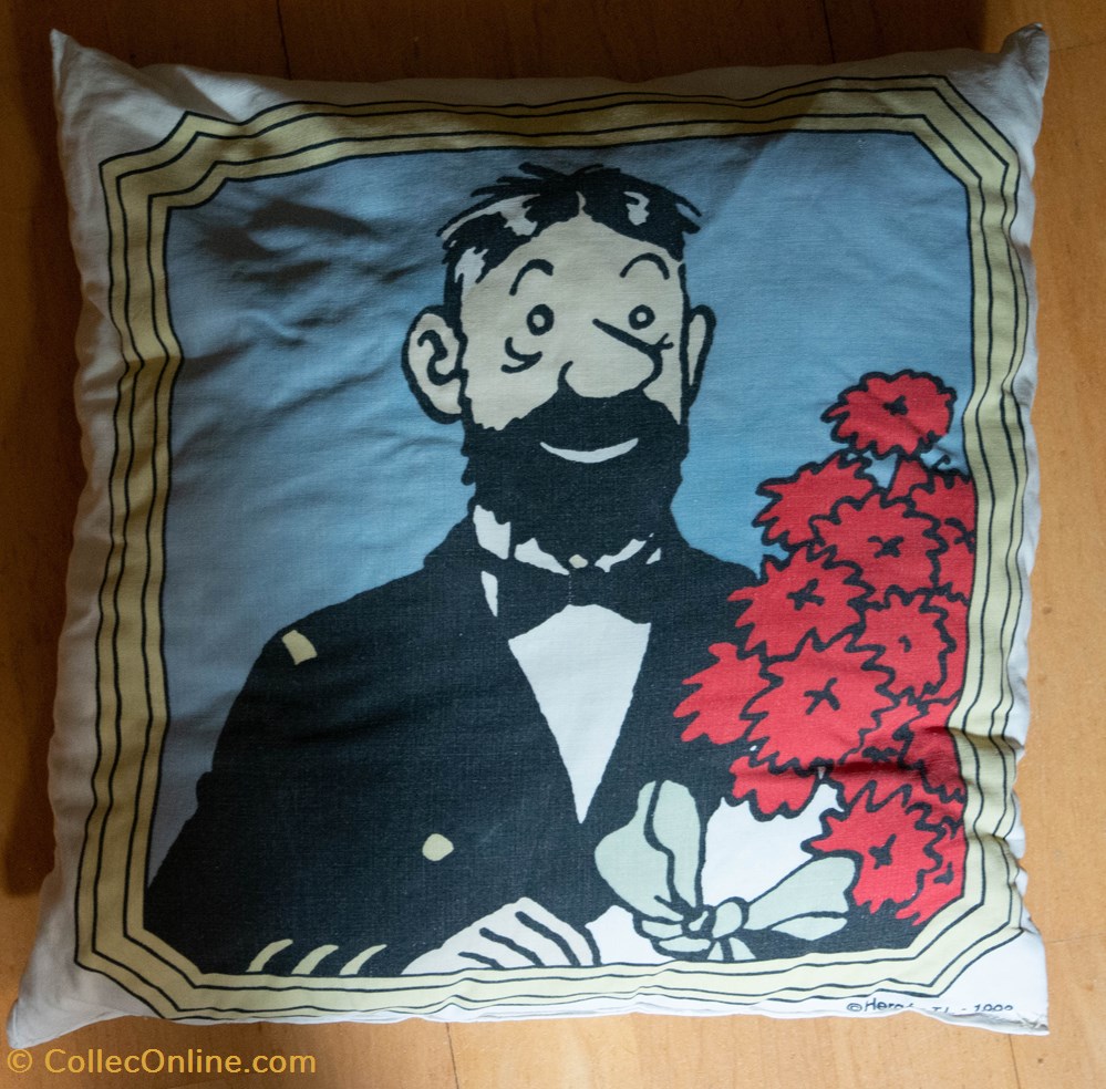 Coussin - Moulinsart - 1993 - Haddock divers coussin moulinsart 1993 haddock