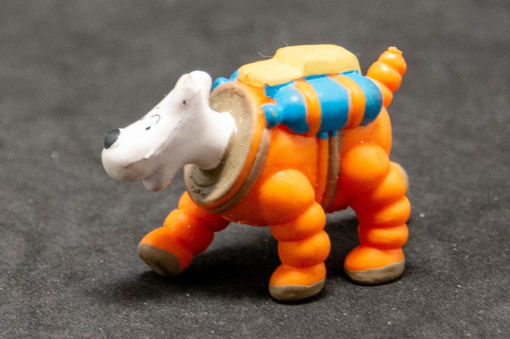 figurines lu 1994 milou cosmonaute