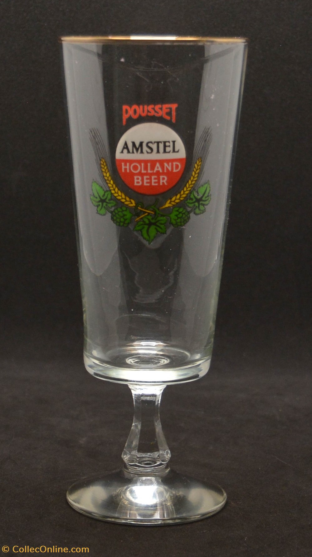 Amstel - 02 art de la table argenterie bistrot alimentation verres amstel 02